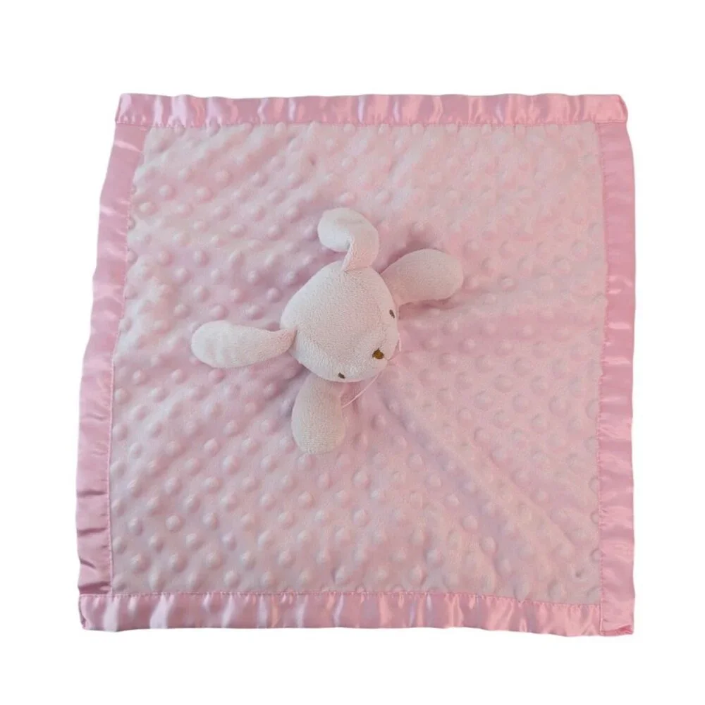 Pink Bunny Rabbit Lovey 15